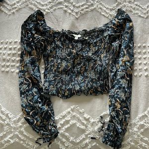 American Tall crop top